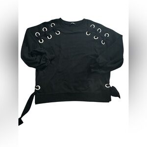 ZARA Lace black sweater